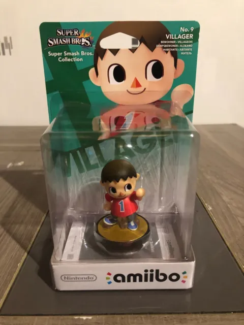 Nintendo - Amiibo Villager (Villageois) - Super Smash Bros NEUF