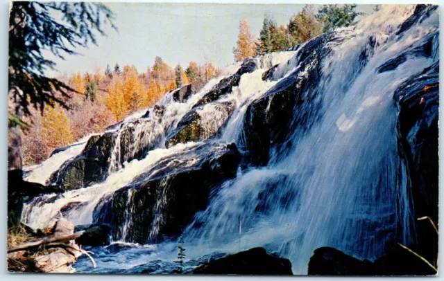 Postcard - Upper Michigan's Bond Falls - Michigan