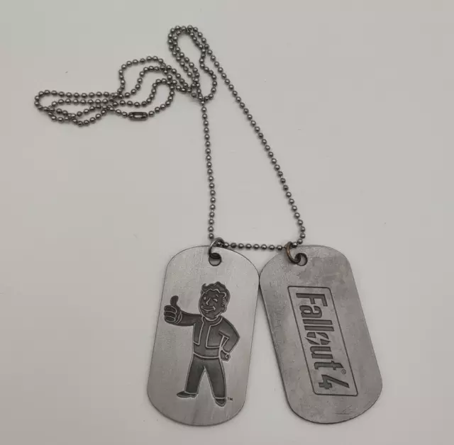 Fallout 4 - Vault Boy Dog Tag - Gaming Merchandise