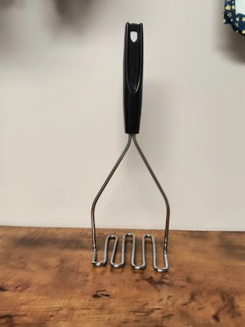 Vintage Potato Masher Stainless Steel Japan And Food Press 10"
