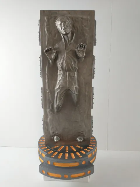 2013 Diamond Select STAR WARS Han Solo In Carbonite 12" Coin Piggy Bank Toy RARE
