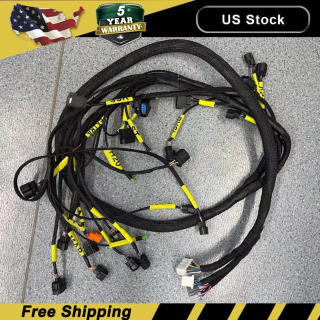K20 K24 K Series Tucked Engine Charge Harness For Civic RSX Si K-Swap Integra EK