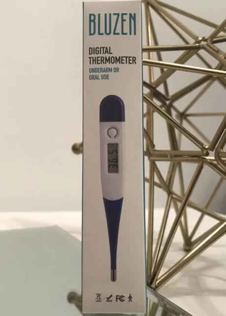 Bluzen Digital Thermometer Underarm or Oral Use