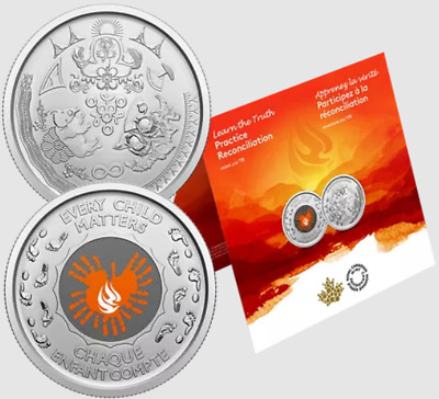 2022 Canada Learn the Truth Practice Reconciliation Keepsake Coin Child Mint Set