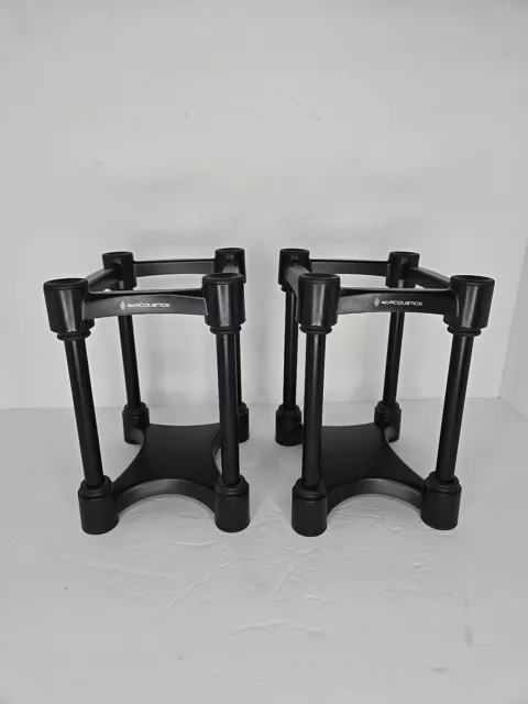 IsoAcoustics ISO-L8R155 Studio Monitor Stands 9 1/2" Tall - Excellent Condition