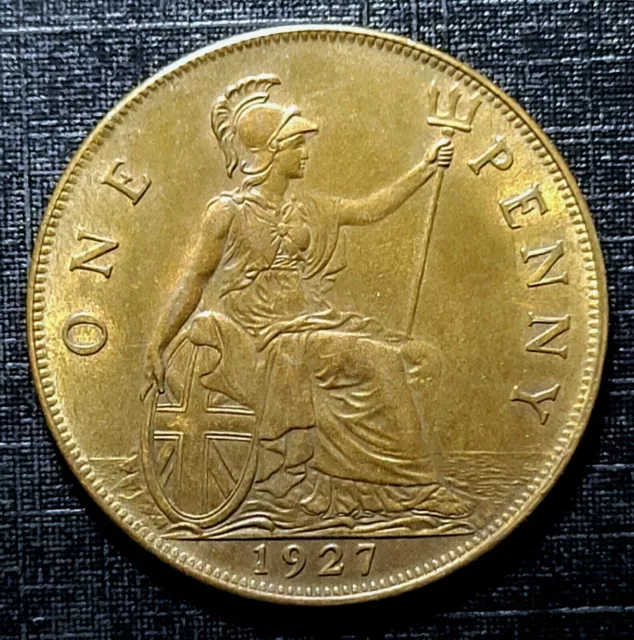 Great Britain - 1927 Penny  BU UNC -  (INV1301) - Uncirculated+