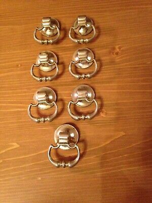 Brass Antique Style set of 7 drawer handles