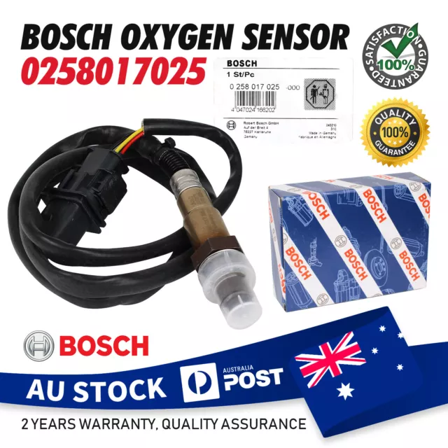 BOSCH GENUINE Wide band OXYGEN LAMBDA O2 SENSOR 0258017025 LSU4.9 For HOLDEN AU