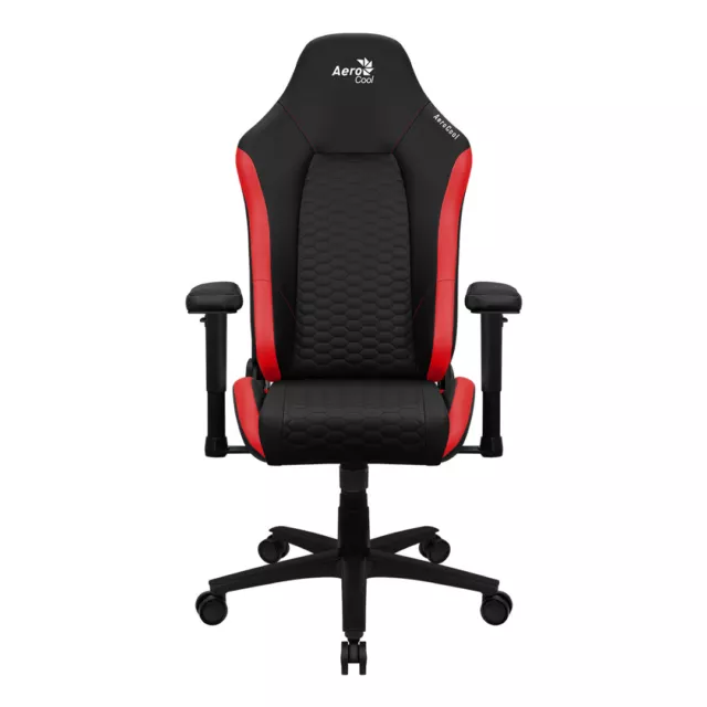 Aerocool Crown Nobility Series Gaming Chair - Black/Red