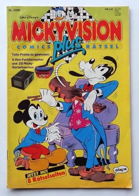 Mickyvision (Disney Micky Maus) Nr. 23/91, (Ehapa, 1991)