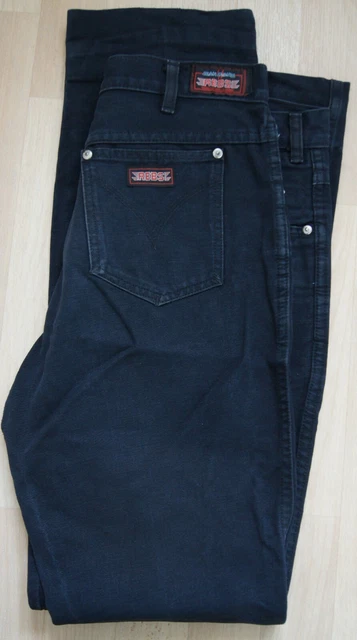 VINTAGE JEAN JEANIE Rebs Mens Black Jeans Size 33 7.50 PicClick UK