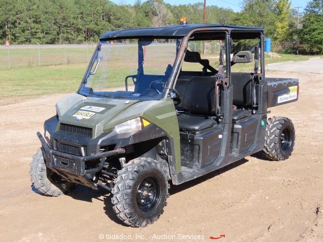 2017 Polaris Ranger Crew  4WD Side By Side Cart ATV UTV Dump Bed Kohler
