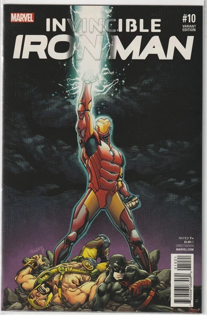 Invincible Iron Man (2016) #10 Variant 2nd appearance Riri Williams Tom Raney