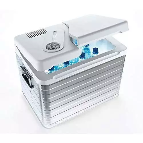 Mobicool Alu Kühlbox Q40 AC DC 12V 230V für Steckdose Auto EEK (A++)  OVP