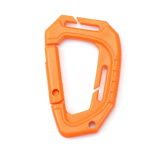 Pratico moschettone da campeggio clip grande sospeso molle quick hook outdoor