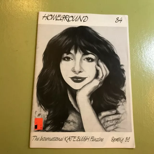 Kate Bush Homeground International Fanzine Magazine spring 1989 No 34 uk w/pics!