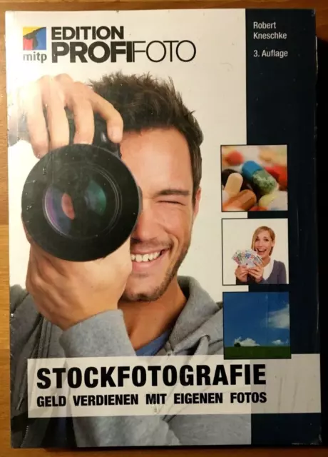 Fotografía de stock - Ganar dinero con tus propias fotos, libro Kneschke KP 29,99 € EMBALAJE ORIGINAL