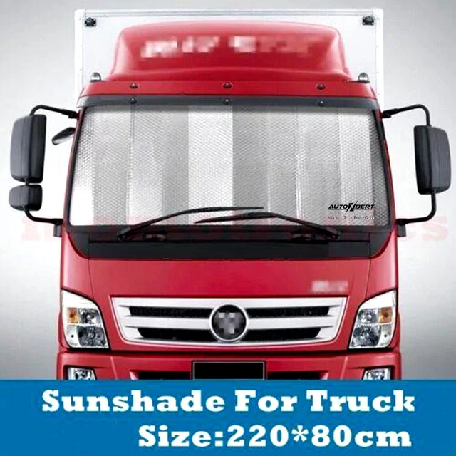 Truck Sun Shade Windshield Visor Foldable Large Sunshade UV Block Cover Van RV Truck Sun Shade Windshield Visor Foldable Large Sunshade UV Block Cover Van RV
