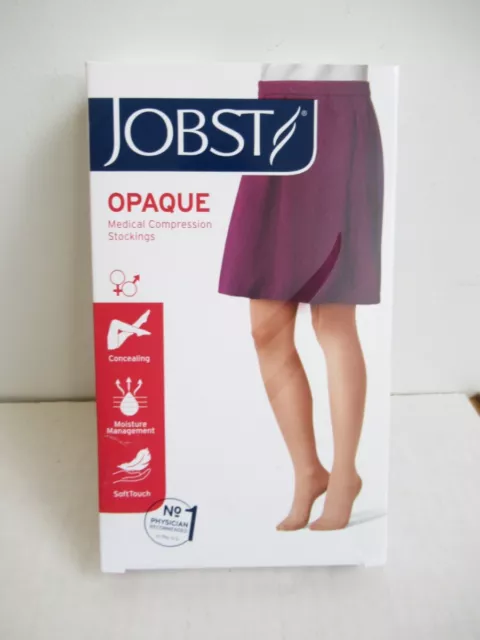 Jobst 115285 Opaque Natural 30-40 mmHg X-Large Knee CT Compression Stockings NEW