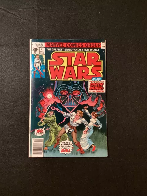 Star Wars #4 Marvel Comics 1977 - Nice!