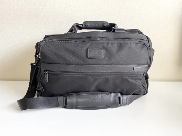 Tumi 22126 Alpha 2 oft Carry-On Unisex Duffel Bag - Black