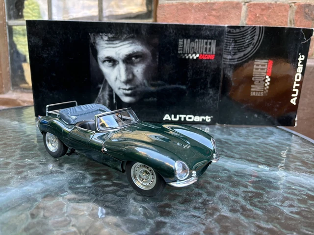 Jaguar XK SS Steeve McQueen 1965 Private Collection AUTOart 1:18 N73526