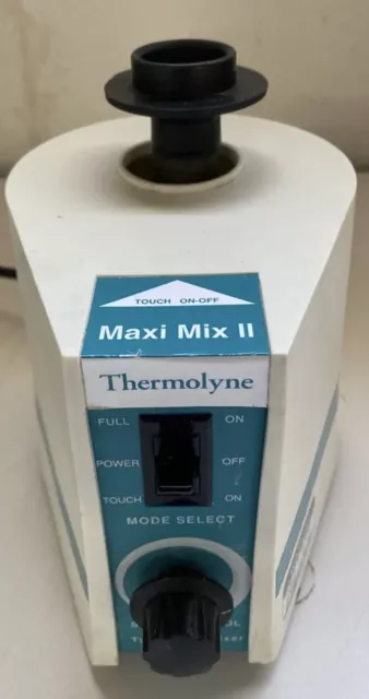 Barnstead Thermolyne Maxi Mix II Vortex Mixer Speed Control Touch On Or Full On