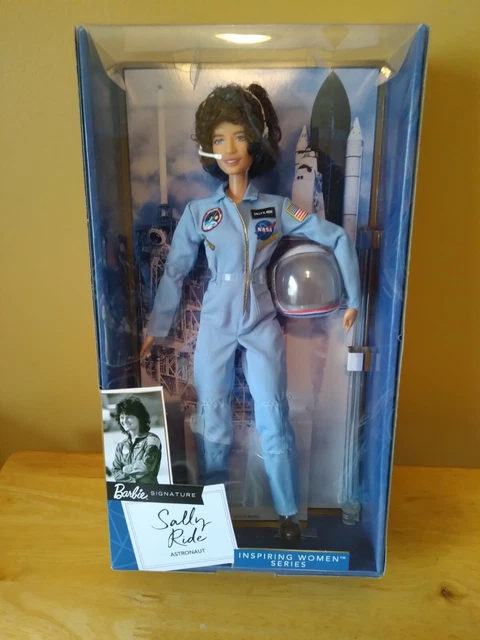 Barbie Sally Ride Inspiring Women Doll Astronaut Space NASA FXD77 Mattel