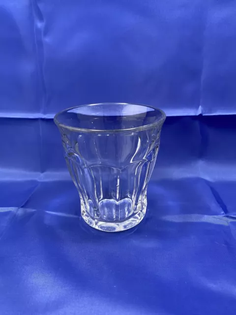 Vintage Crystolac British Registered Faceted Toughened Glass Tumbler 1943