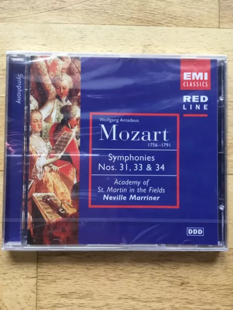 Mozart/Sinfonien 31, 33 & 34 - Academy of St.Martin in the Fields/Marriner - CD