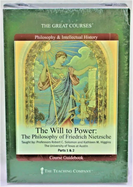 Great Courses The Will to Power, 1999 (Guidebook & DVDs)