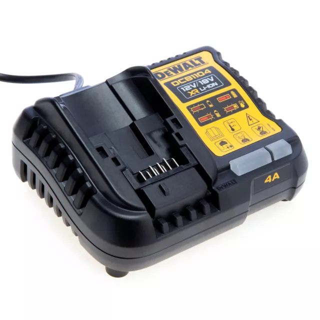 Dewalt XR Multi Voltage Powerstack Flexvolt Chargeur Batterie 12V-18V DCB1104