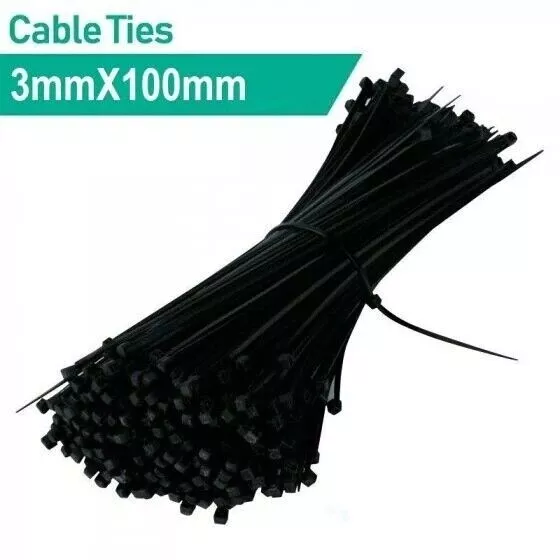 Cable Ties Zip Ties Nylon UV Stabilised Cable Tie Plastic Electrical Wire Tie AU