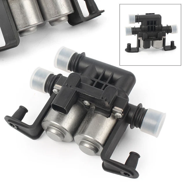 Heater Control Valve Dual Solenoid Fit for BMW E53 E70 F15 X5 E71 F16 X6 X5