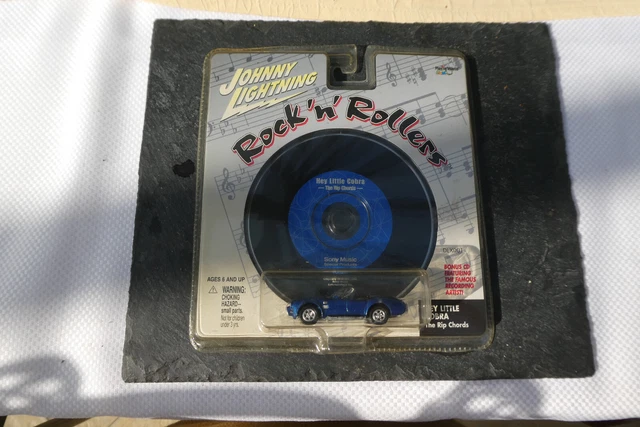 Johnny Lightning 1/64 Scale Rock 'n' Rollers The Rip Chords CD Hey Little Cobra