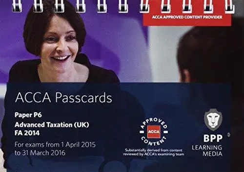 ACCA P6 Advanced Taxation FA2014: Passcards, BPP Learning Media, Good Condition,