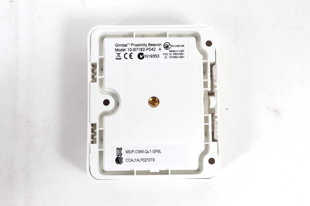NEW! Open Box Gimbal Proximity Beacon - Model 10-B7182-P042 A- Only Item