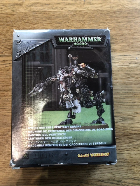 40K Witch Hunters Penitent Engine - Adepta Sororitas Sisters of Battle opened