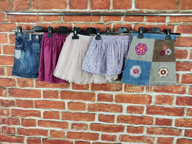 Girls Bundle Age 4-5 Years John Lewis Gap Etc Skirt Set Party Denim Cord 110Cm