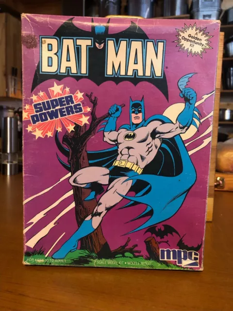 MPC Batman 1984 Super Powers Model Kit - Unopened Kit