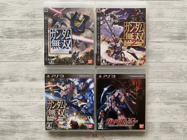 SONY Playstation 3 PS3 Gundam Musou 1 & 2 & 3 & Unicorn 4 game set from Japan