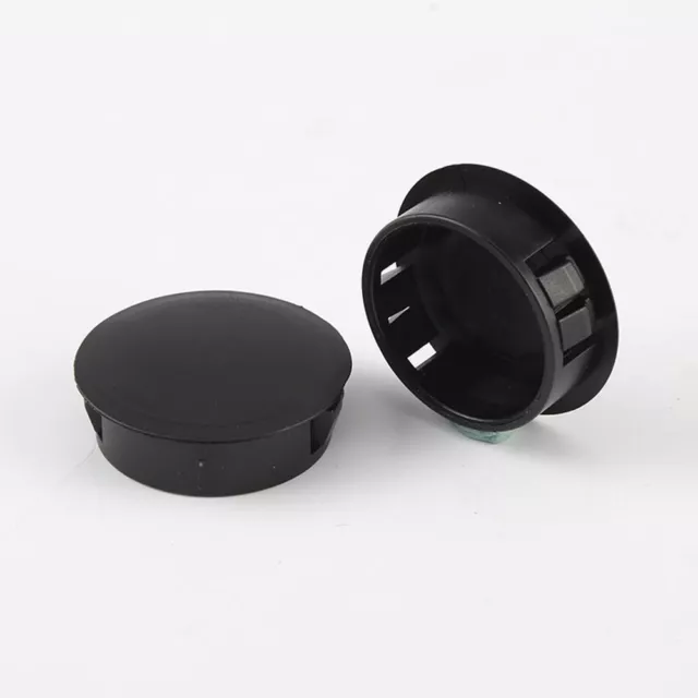 25PCS Plastic Round End Cap Tube Insert Plug  Chair Furniture Glide Protectors