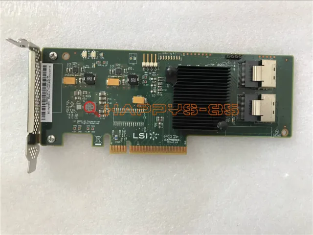 1PCS LSI Logic SAS9201-8i 6GB Pcie Express 2.0 RAID Card 45W9122