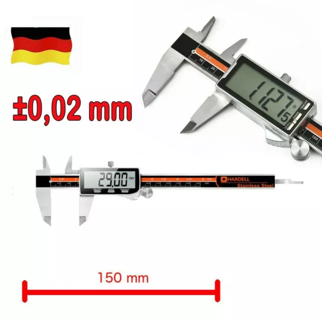 Digitaler Messschieber Schieblehre Messlehre 0~150mm LCD-Display Messen-Digital