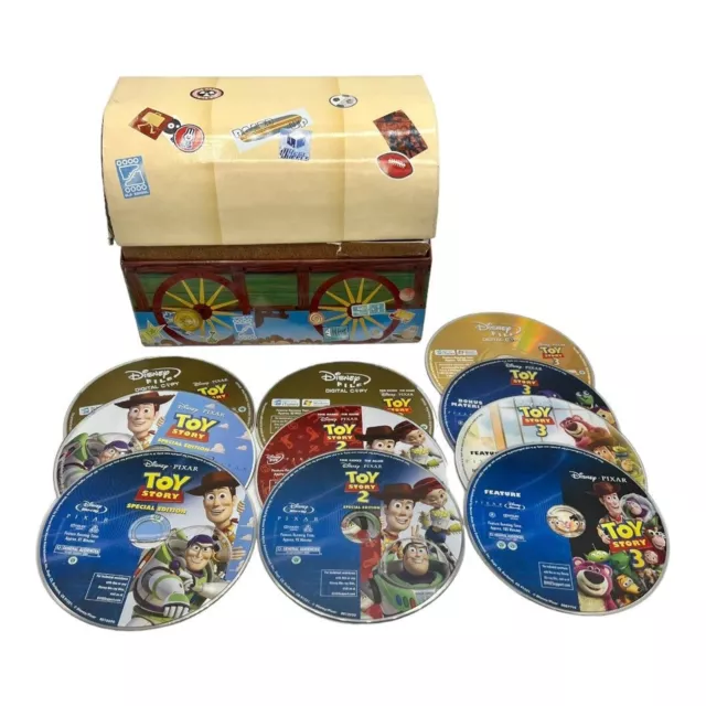 Toy Story Trilogy Ultimate Toybox - Blu-Ray/DVD, 2010, 10-Disc Set, Digital Copy