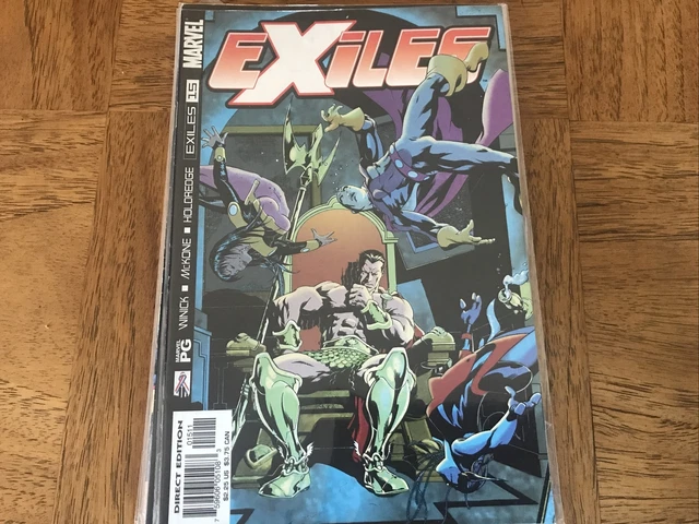 Marvel Comics Lot of 11 issues of Exiles Chris Claremont Direct Editions 4