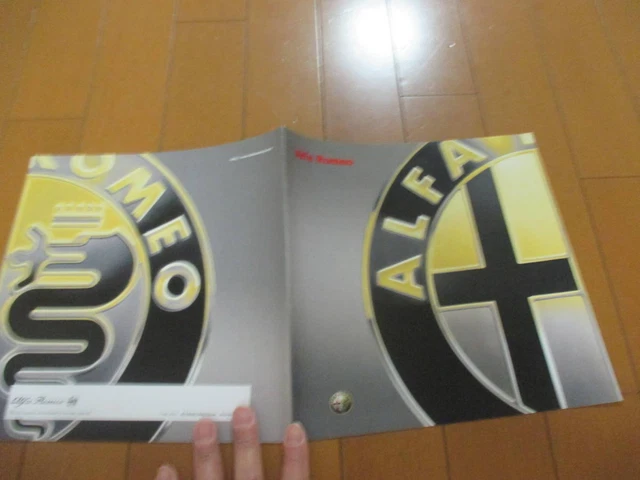 Library 33789 Catalog Alfa Romeo Lineup 2001.11 Issue 14 Page
