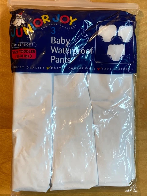 Vinyl Diaper Pants by Junior Joy | Sz Toddler 22-31 lbs