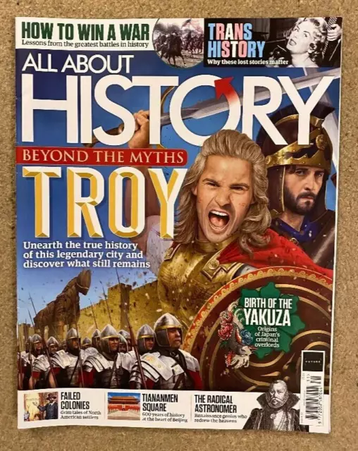 ALL ABOUT HISTORY Magazine Number 131 TROY TRANS TIANANMEN SQUARE NORTH AMERICA