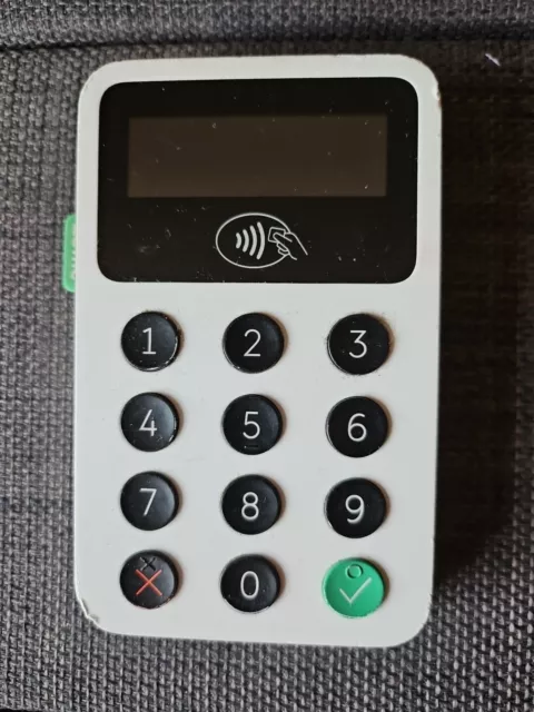 Zettle Card Reader  - White Contactless Payment.  Used .